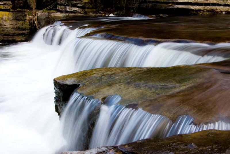 File:Waterfall on Fox Creek.jpg