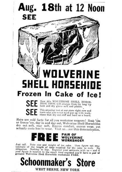 File:Ad for Schoonmaker's Store.jpg