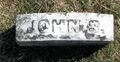 Grave-Thompsons Lake-Secor,JohnSHeadstone.jpg
