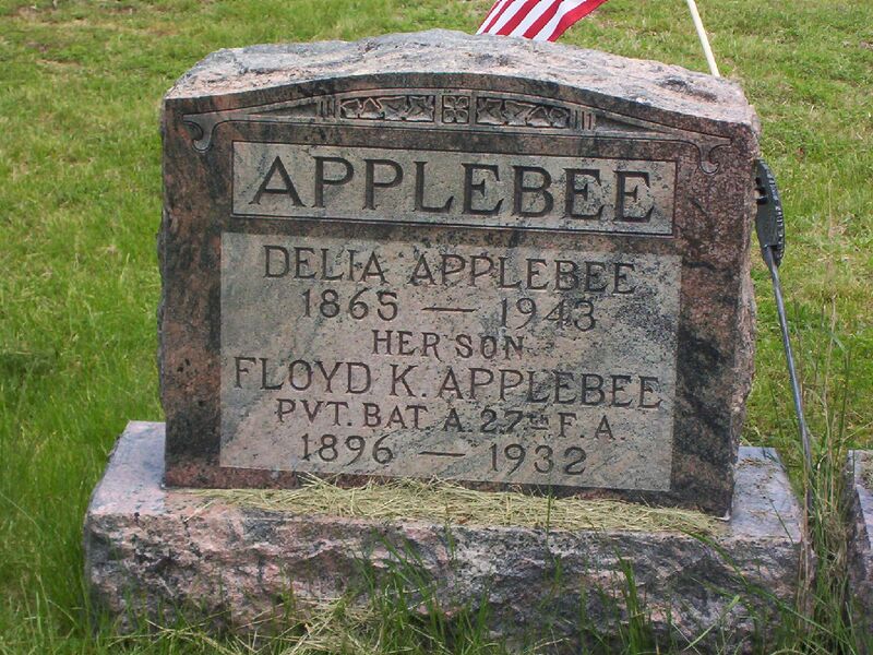 File:Floyd Delia Applebee (Next to Ernest Applebee).JPG